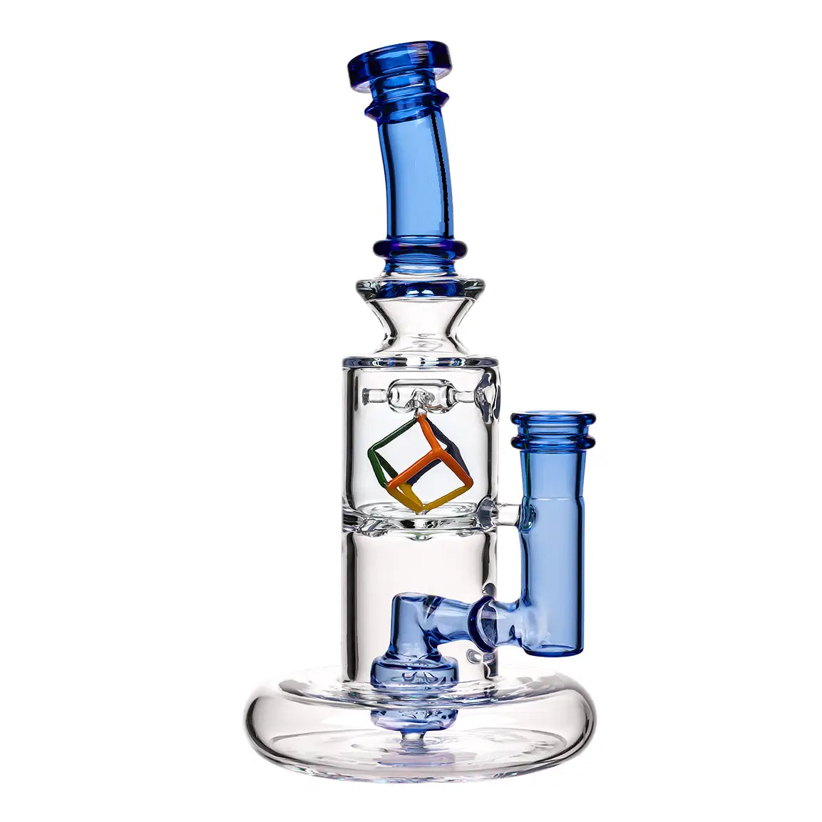 Semple | Seed of Life Kinetic Motion Dab Rig | Glass Half Full