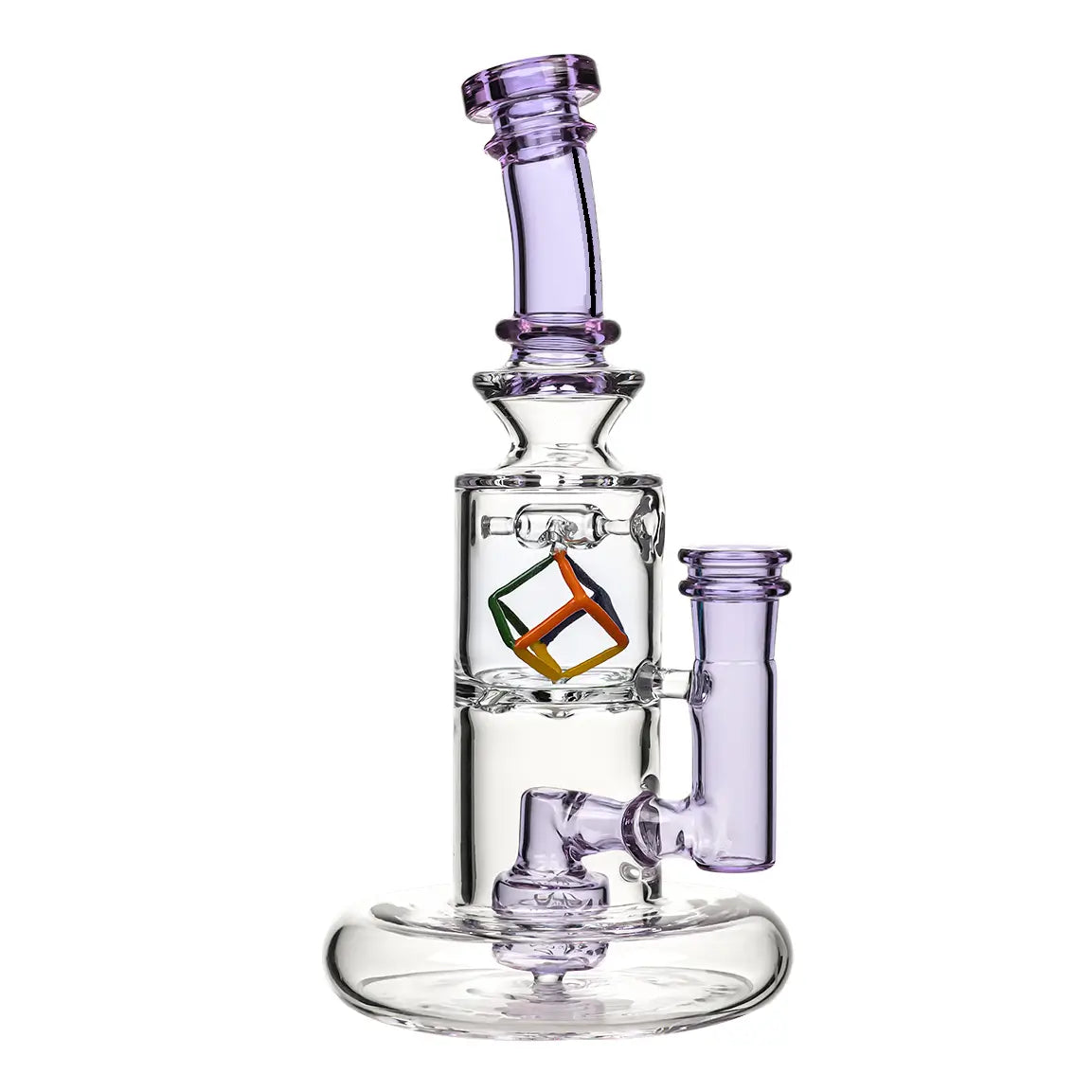 Semple | Seed of Life Kinetic Motion Dab Rig | Glass Half Full