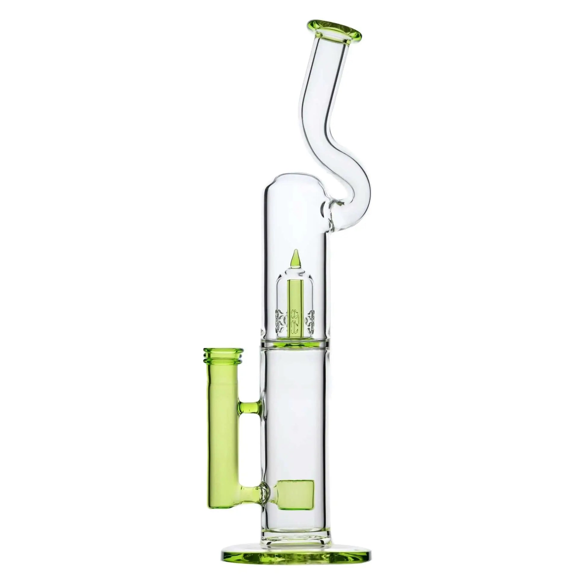 Garland | Double Perc Bent Neck Bong