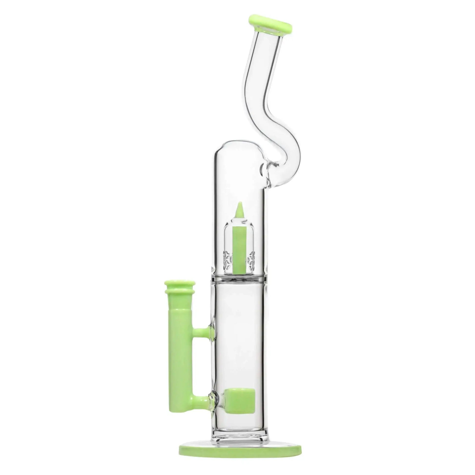 Garland | Double Perc Bent Neck Bong