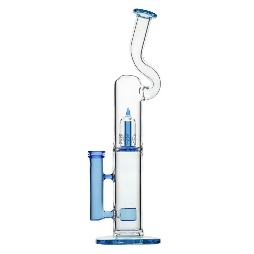 Garland | Double Perc Bent Neck Bong