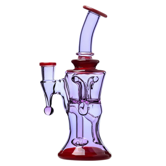 Ginkgo - Recycler Rig in Red by Glass Half Full