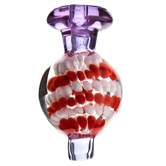 Honeycomb Carb Cap Purple, Red & White