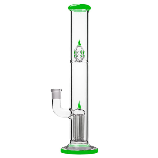 Mesa Tree Perc to Gridcap Bong Green