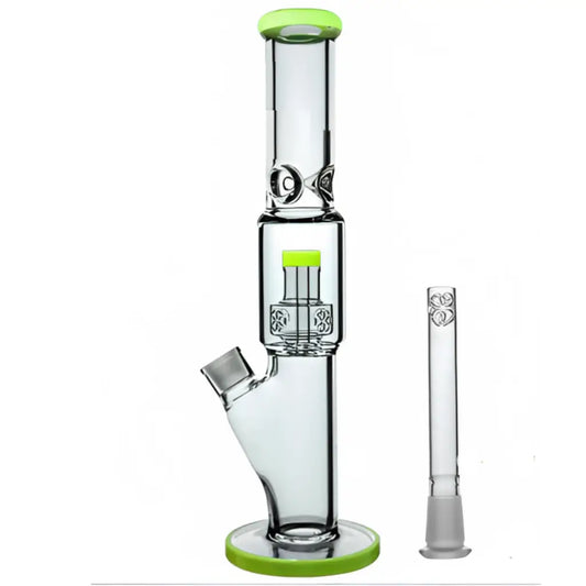 Sandstone | Seed of Life Double Perc Bong