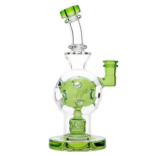 Summit | Seed of Life Exosphere by Glass Half Full in Lime Green