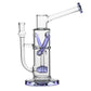 Veezu Recycler Dab Rig by Glass Half Full in Purple