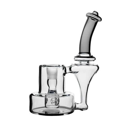 Willow - Mini Recycler Dab Rig - Glass Half Full