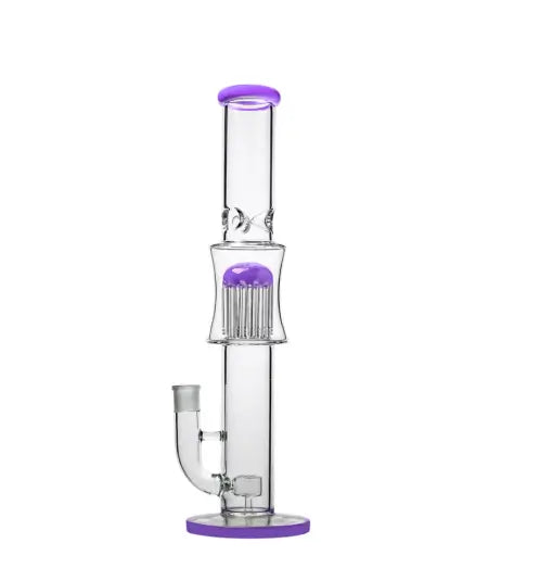 Zephyr | Flower of Life & Tree Perc Bong